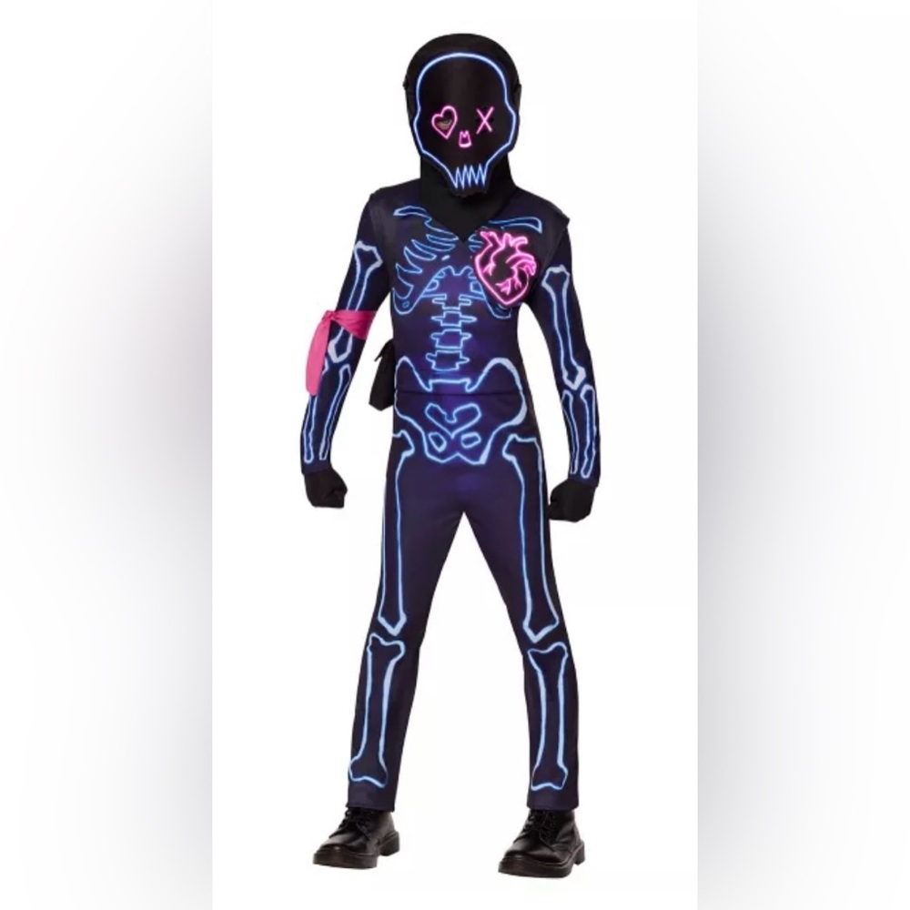 Youth Light Up FORTNITE Party Trooper Costume